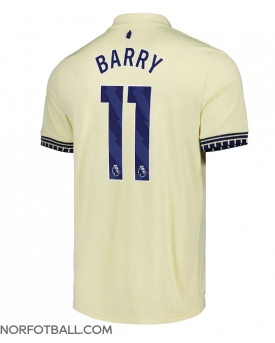 Billige Fotballdrakt Everton Thierno Barry #11 Replika Bortedrakt 2025-26 Kortermet